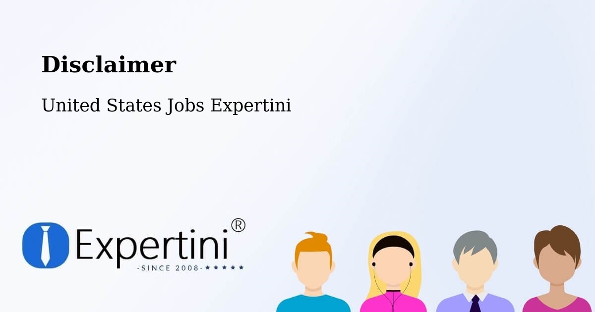 Disclaimer – Chevy Chase - United States Jobs Expertini